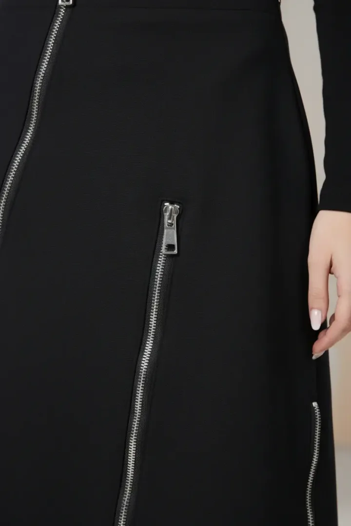 Юбка с молниями «ZIPA»