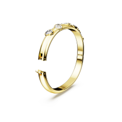 DEXTERA:BANGLE CRYSTAL WHI/GOS S