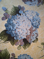 Гобеленовая скатерть Гортензия D 160 см