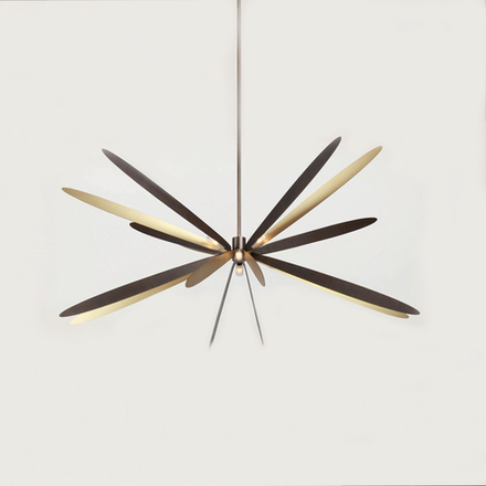 Pendant design lamp  Pouenat Libellule by Damien Langlois-Meurinne