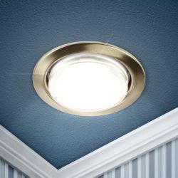 KL35 SB /1 (к) Светильник ЭРА под лампу Gx53,220V, 13W,бронза | Встраиваемые светильники Для ламп GX53