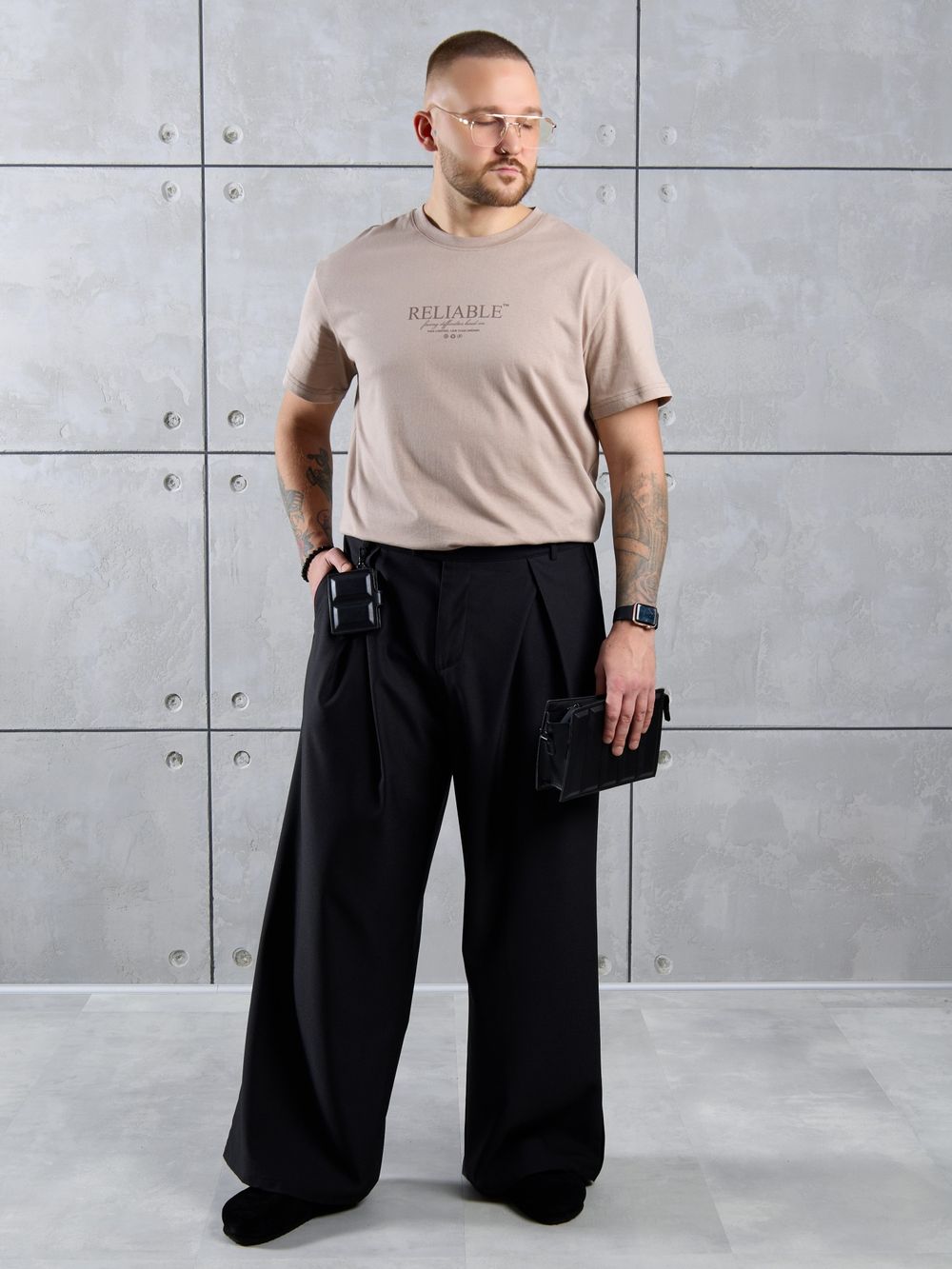 Фуфайка (футболка) мужская Джек-2 Виотекс БЕЖЕВЫЙ