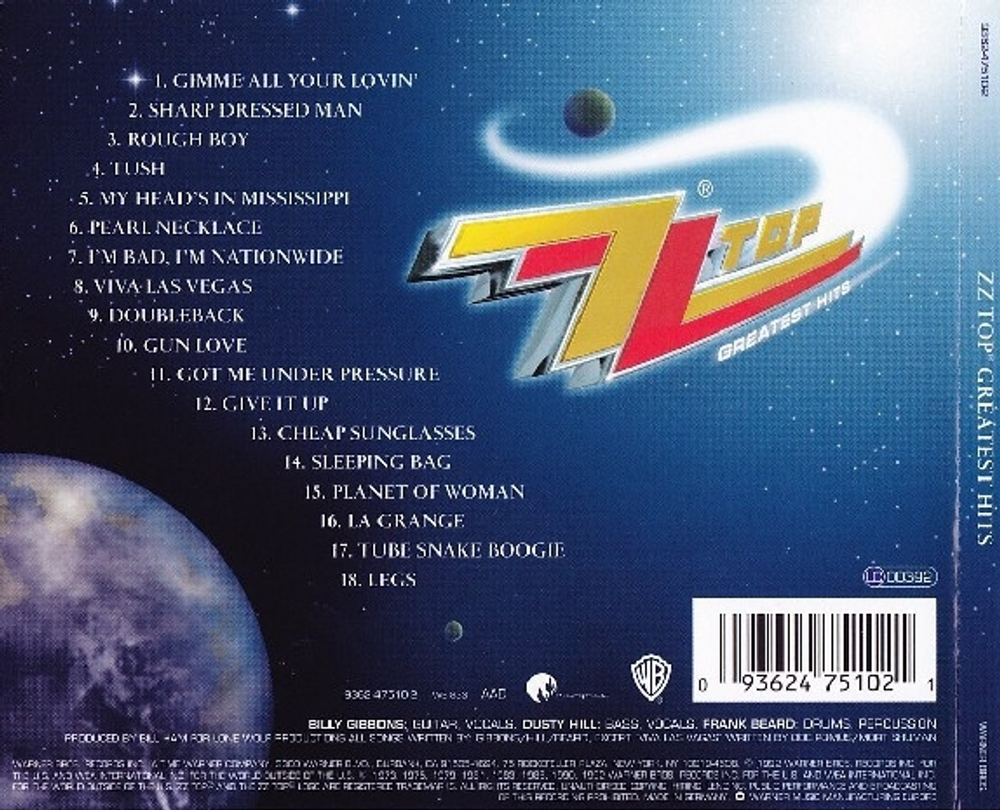 ZZ Top / Greatest Hits (CD)