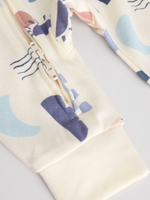 Комбинезон / Слип для малышей Next AW3-046, 4 шт., Синий, Молочный