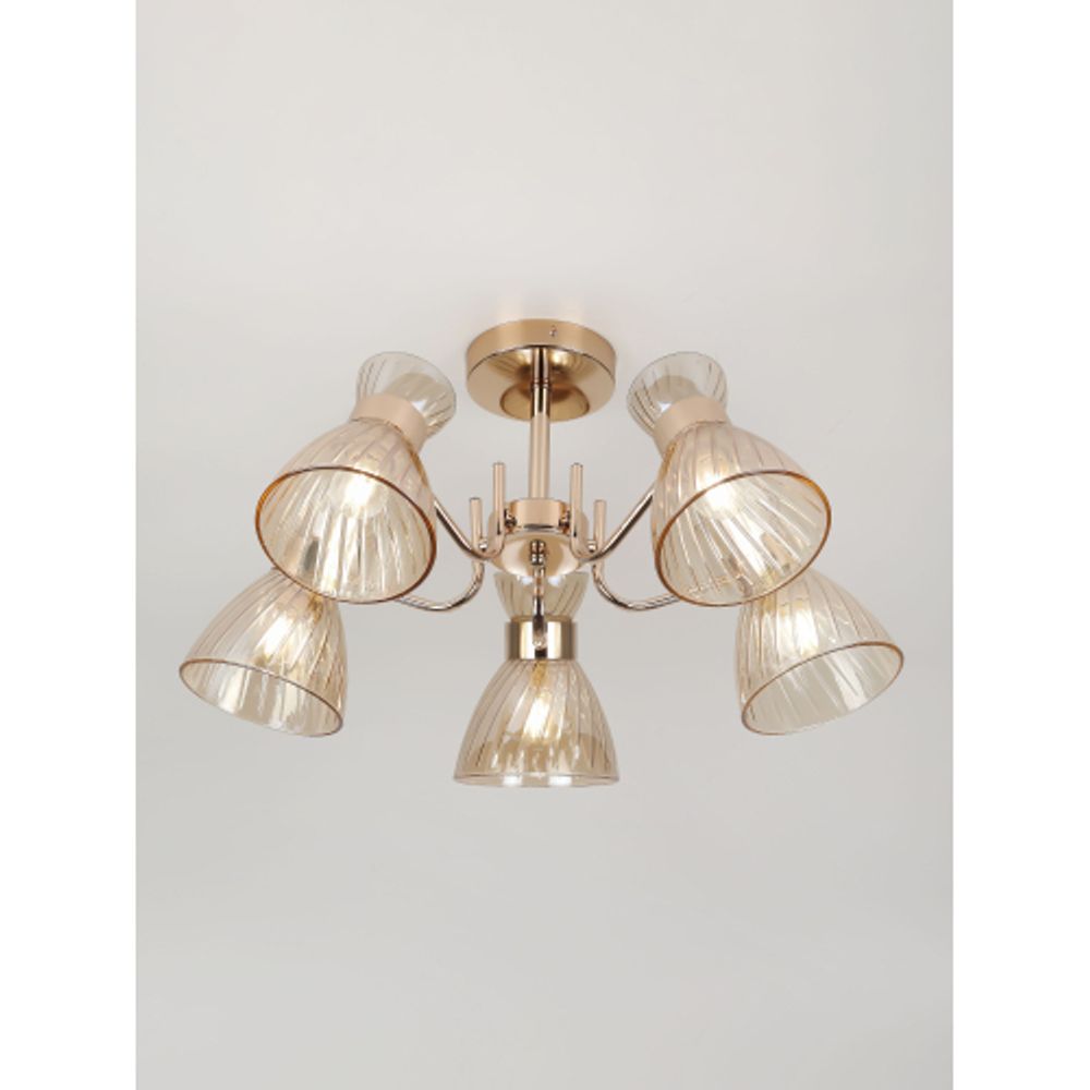 Люстра Rivoli   9183-305 5хЕ27 60 Вт модерн