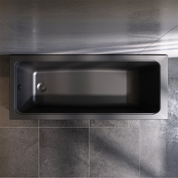 Акриловая ванна AM.PM Gem (АМ.ПМ Гем) 150х70 Черная матовая, W90A-150-070B-A