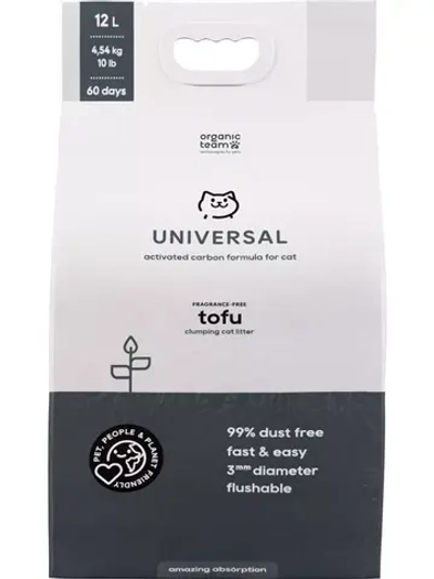 Premium наполнитель для кошек 12 л, антизапах с углем