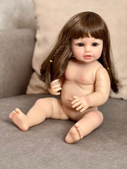 Кукла Реборн виниловая 55см в пакете (FA-309)