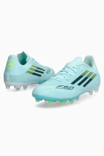Бутсы adidas F50 League Low FG/AG для женщин - бирюзовый