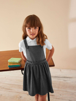 Сарафан школьный для девочки Next 900-280, Серый