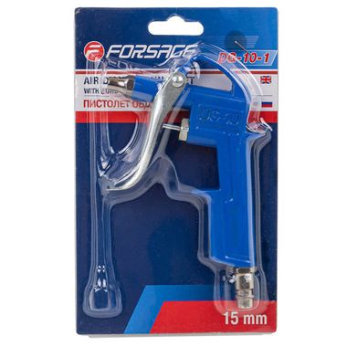 Пистолет обдувочный (сопло 15мм), в блистере Forsage F-DG-10-1