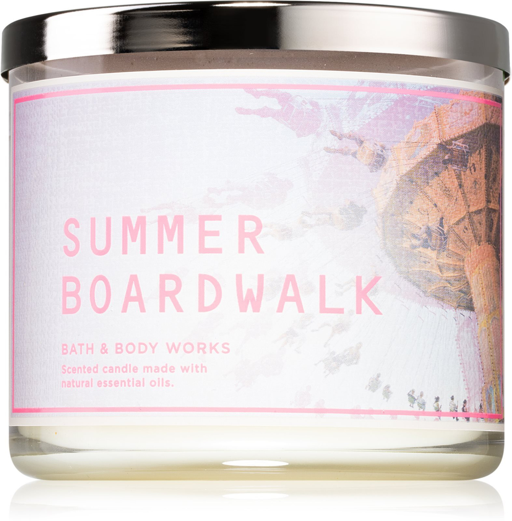 Bath & Body Works Summer Boardwalk - ароматическая свеча И. /   411  g  / GTIN 667556688436