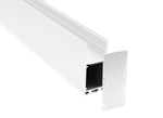 Накладной/подвесной алюминиевый профиль,32,2х71,5х3000. Цвет: Белый матовый, RAL9003,серия:DN8HF
