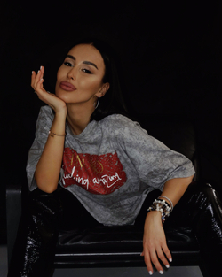 Футболка "SEXY" серая