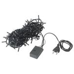 Электрогирлянда-нить комнатная "Стандарт" 10 м, 200 LED, мультицветная 220 V, контроллер, ЗОЛОТАЯ СКАЗКА, 591100