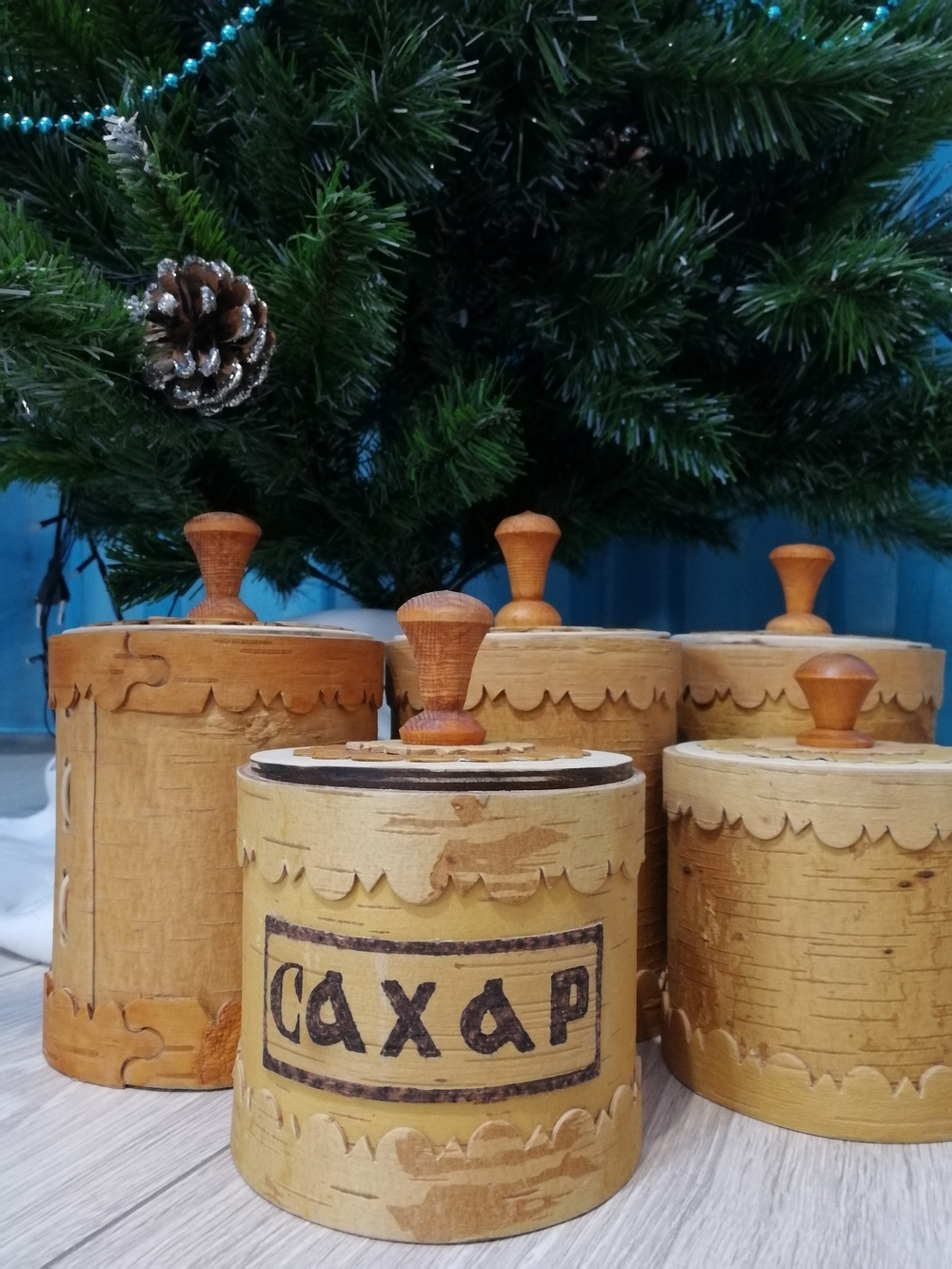 Туесок берестяной