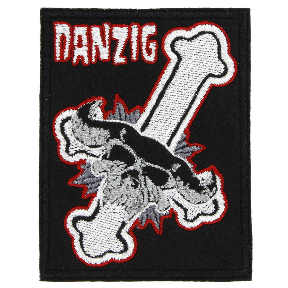 Нашивка с вышивкой группы Danzig