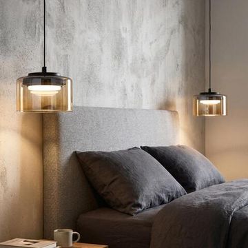 Подвесной светильник 1*GX53 CL243011 черный/прозрачный/шампань ESPACE Citilux