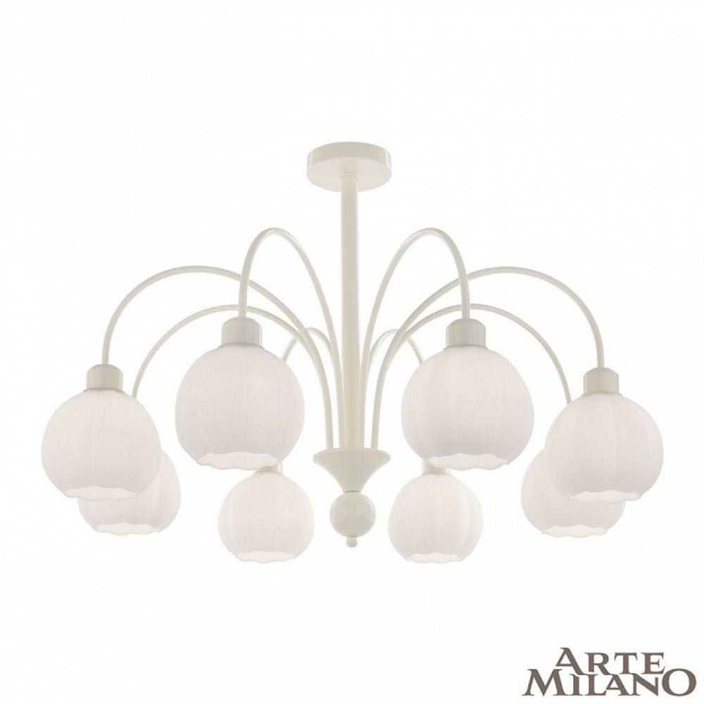 Люстра на штанге Arte Milano AM-Napoli 315066/D800/8 IV