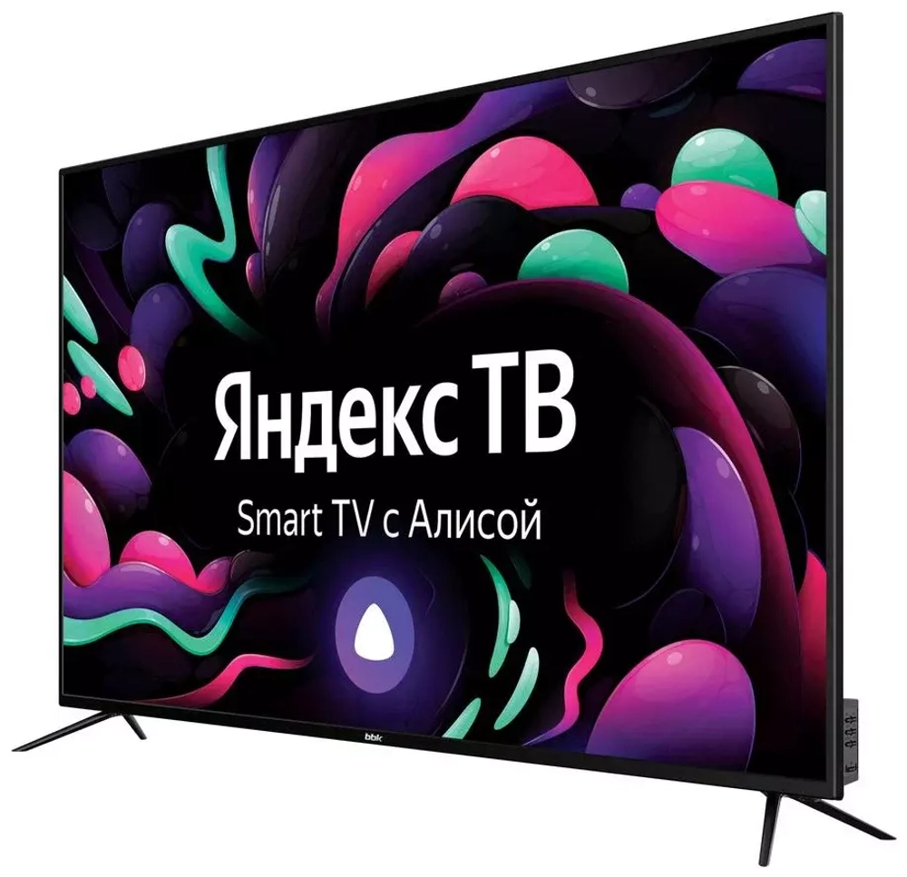 Телевизор LED BBK 65"; 65LEX-8272/UTS2C черный (RUS)