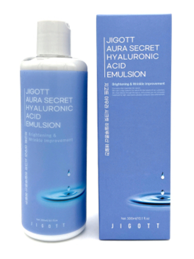 Тонер для лица с гиалуроновой кислотой Jigott Aura Secret Hyaluronic Acid Toner 300 мл