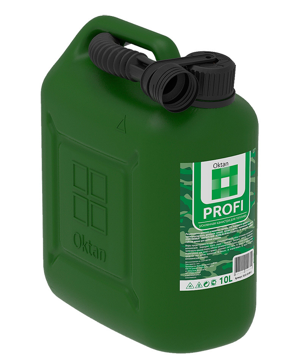 КАНИСТРА OKTAN Oktan Profi , зеленая, 10 л (усиленная) (10261417)