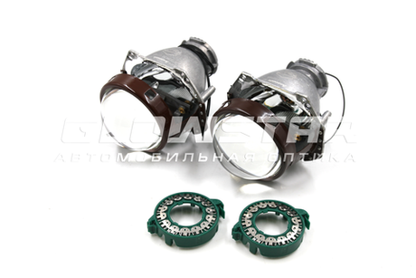 Биксеноновая линза Aozoom SR709 Hella 3R E55 (комплект, 2шт)