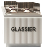 Витрина кондитерская угловая Finist GLASSIER LUX GСL-13/7/3