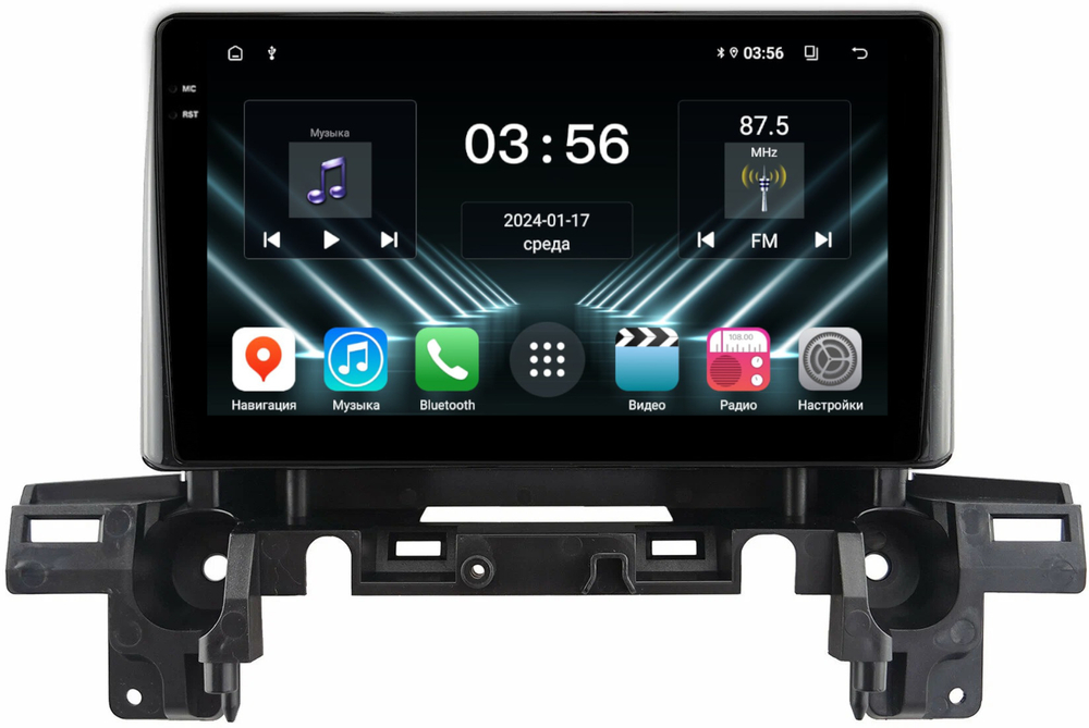 Магнитола для Mazda CX-5 KF 2017-2024+, CX-8 - FarCar DX3035M монитор 9.5" IPS на Android 13, 4+64Гб, CarPlay