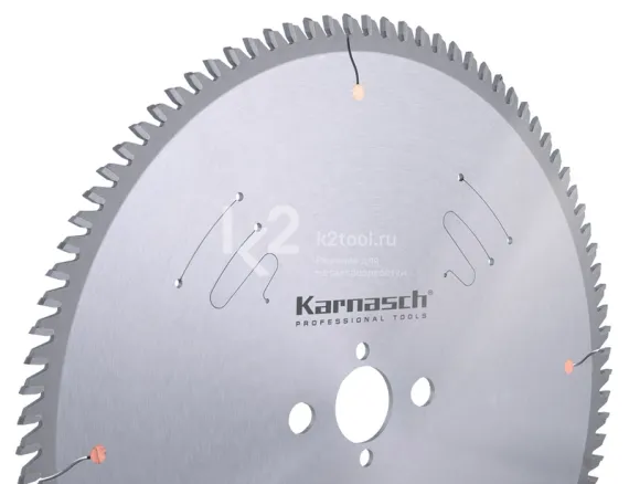 Диск пильный по алюминию, положительный угол Karnasch 350×4,0/3,2×40 мм, Z=54 TFP, арт. 11.1000-085