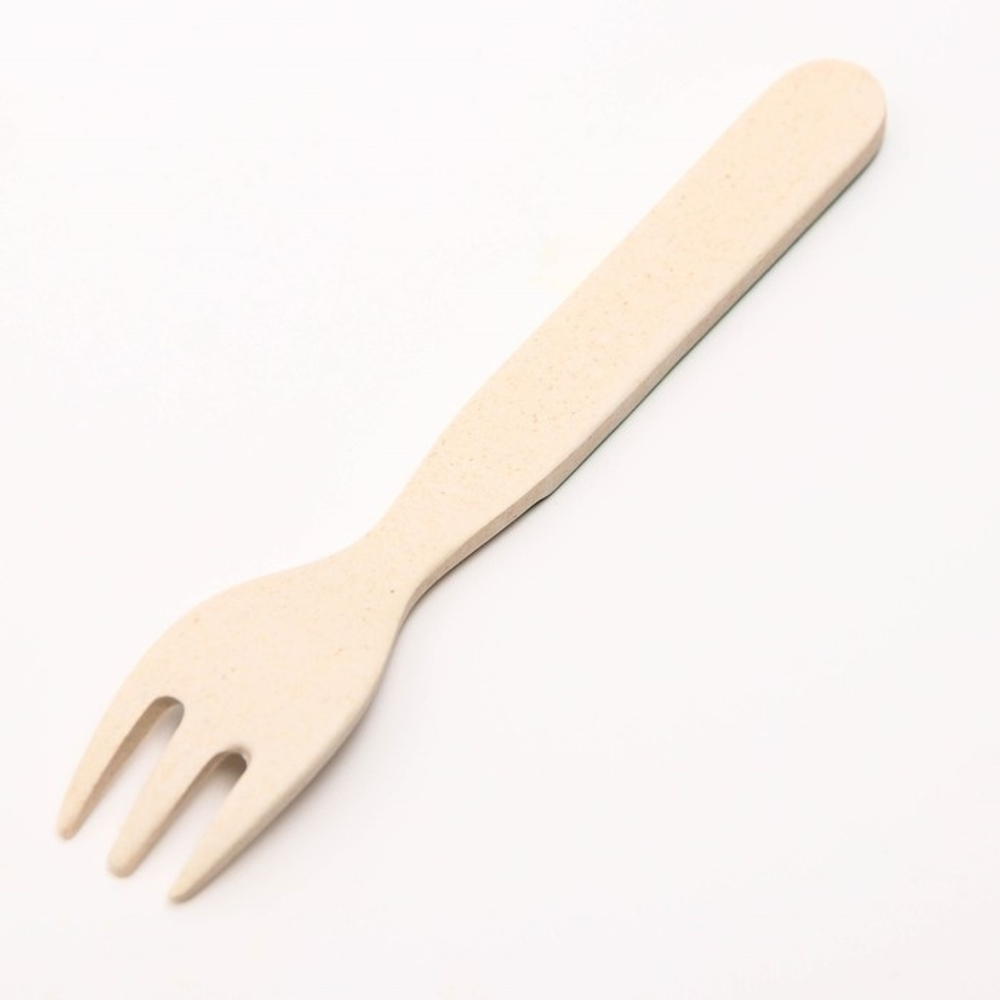 4298750 Вилка для кормления, бамбук, цвет и рисунок  МИКС