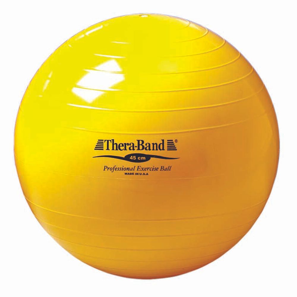 Гимнастический мяч ABS желтый 45 см Thera-Band-TOGU