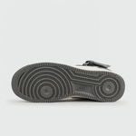 кроссовки Nike Air Force 1 Mid Grey / White Black