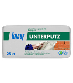 Штукатурка цементная Knauf (Кнауф) Унтерпутц 25 кг
