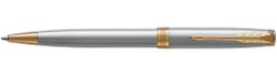 Parker Sonnet Core - Stainless Steel GT, шариковая ручка, M, BL