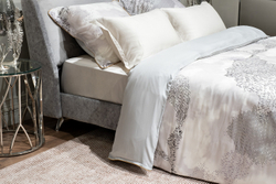 Пододеяльник 145x210 Garda Decor Нувола серый