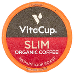 VitaCup, Slim Coffee, средней темной обжарки, 16 капсул по 10 г (0,35 унции)