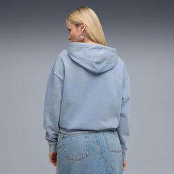 Толстовка женская PUMA ESS ELEVATED Relaxed Wash Hoodie FL