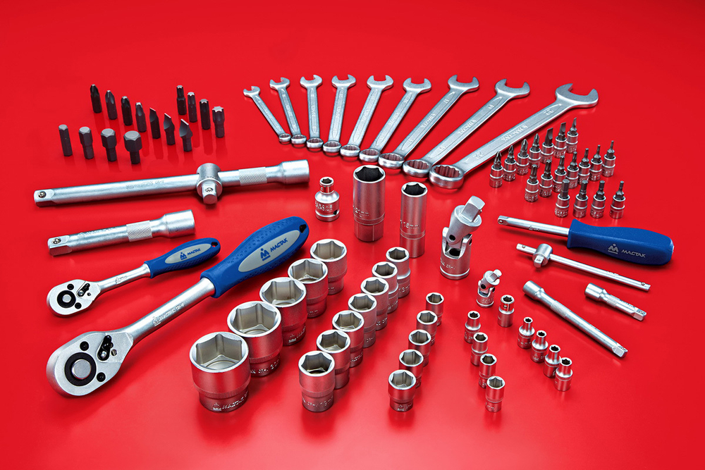 МАСТАК (01-082C) Набор инструментов универсальный, 82 предмета