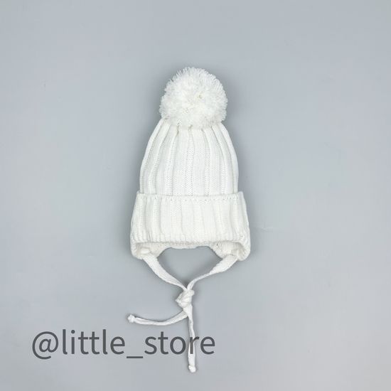 Шапка демисезонная, Молочная