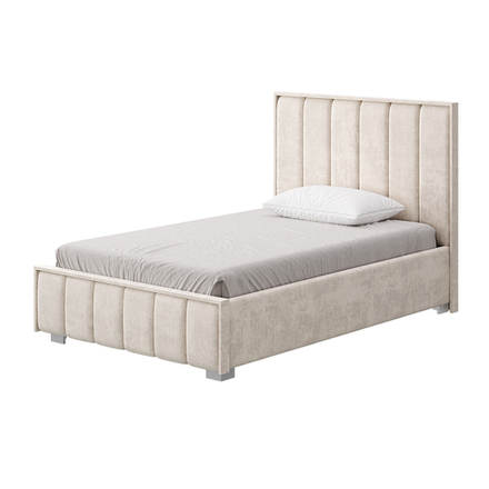 Кровать 1,2 м Мирабель КР-06 NEW миндаль