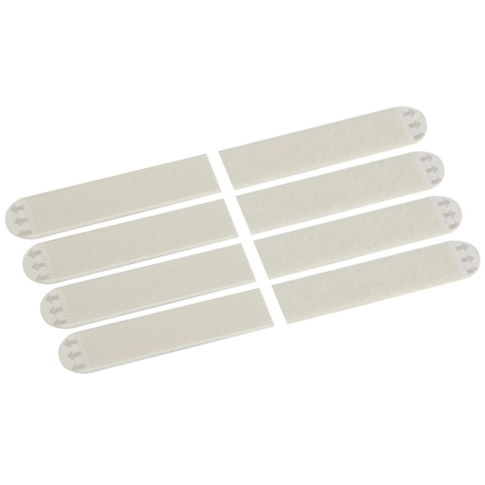 Застежки СИЛА SHS-P20L-W4 L большие с технологией бесследного удаления 4 пары нагрузка на 1 пару 2 кг | Сила