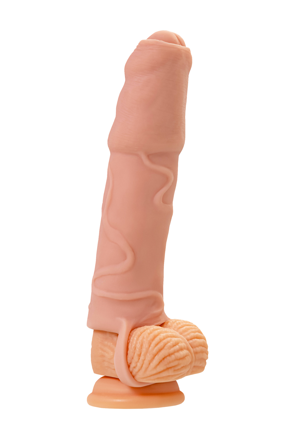 Насадка XLover by TOYFA, для увеличения размера, TPE, телесный, 16 см