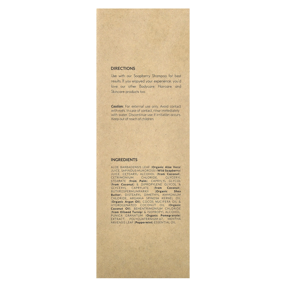 Tree To Tub, аргановое масло в качестве кондиционера для волос, для всех типов волос, бодрящая перечная мята, 250 мл (8,5 жидк. унции)