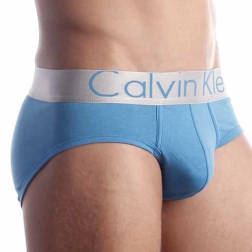 Мужские трусы брифы (Модал) Calvin Klein Brief Steel sky Blue