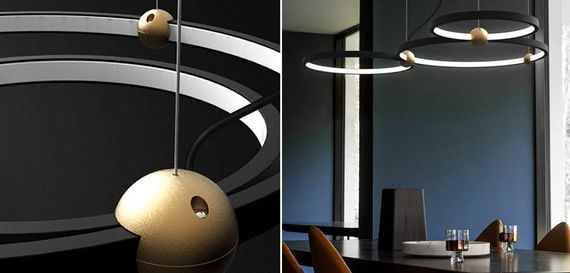 Подвесной светодиодный светильник Imperium Loft Planetary 123497-22