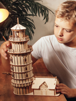 Деревянный конструктор Светильник Маяк "Бриз" (DROVO)