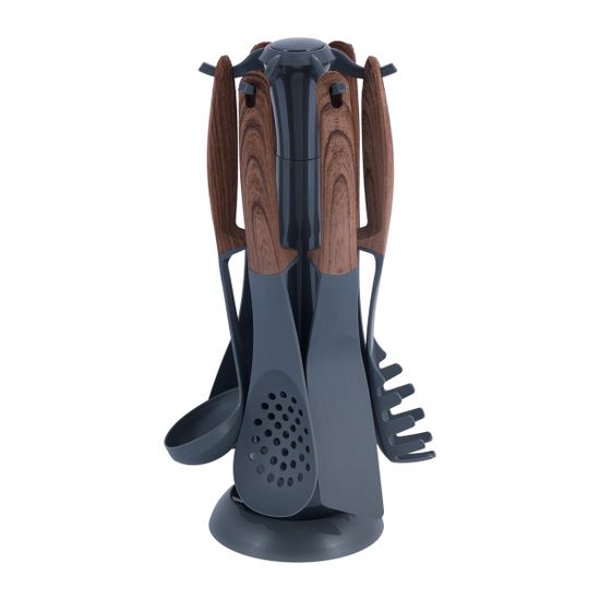 Набор кухонных принадлежностей 7 предметов Kamille KM 5236 с подставкой