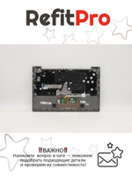 Верхняя панель с клавиатурой для ноутбука Lenovo ThinkBook 14 G3 ACL серая (5CB1C89902), оригинал