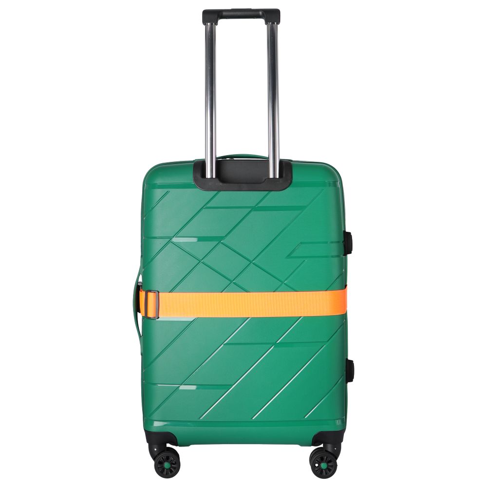 Чемодан 463 / С ремнем / Полипропилен